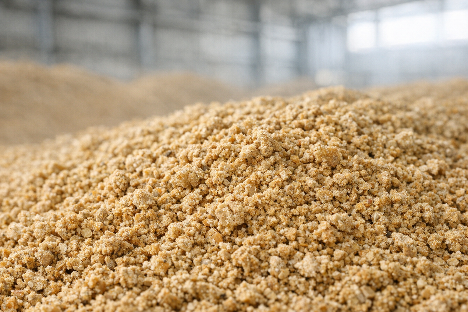 Bulk soybean meal